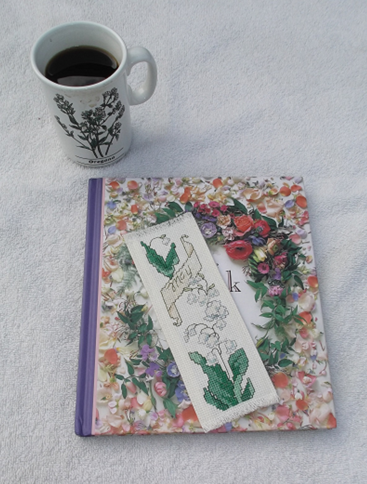 Photo I took of a bookmark I made for May Photo I took of a bookmark I made for May