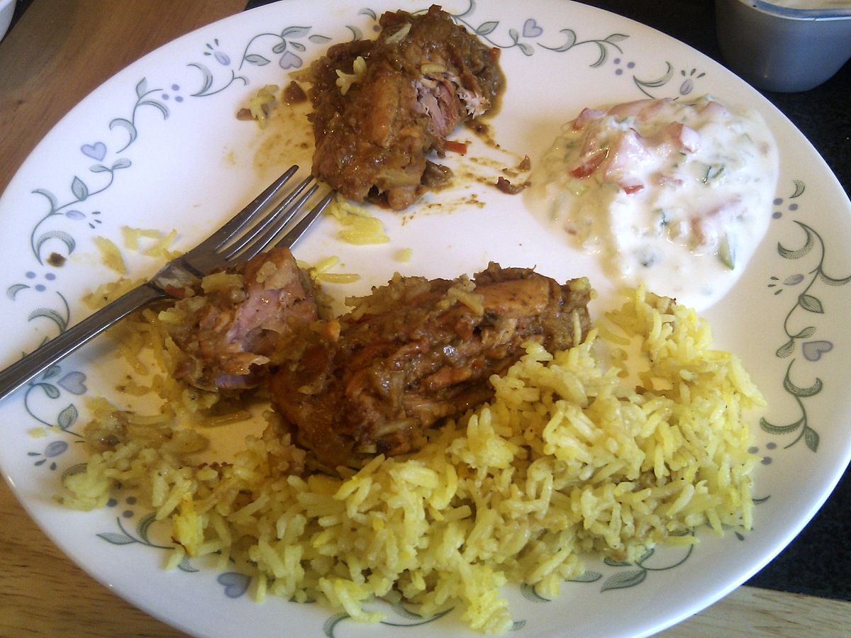 https://commons.wikimedia.org/wiki/File:Chicken_Biryani_2.jpg