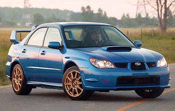 2007 Subaru Impreza WRX STi - The standard 07 Impreza, very nice car. A great family car, even though it may not look like it.
