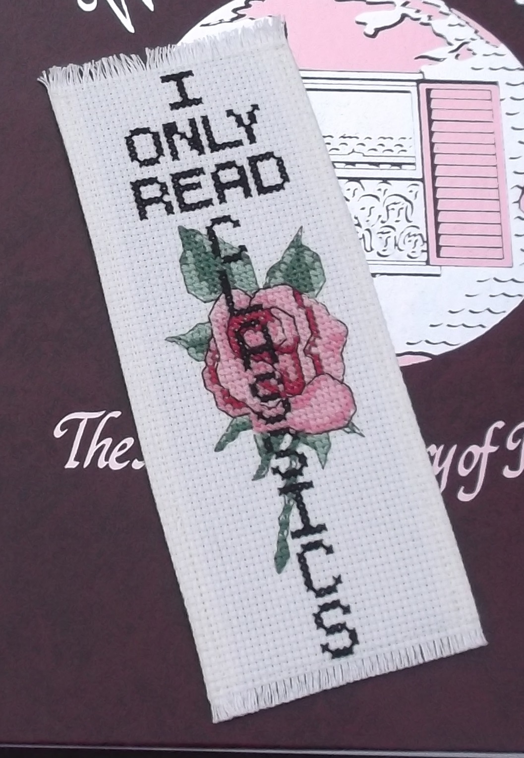 Photo I took of a bookmark I made for Etsy