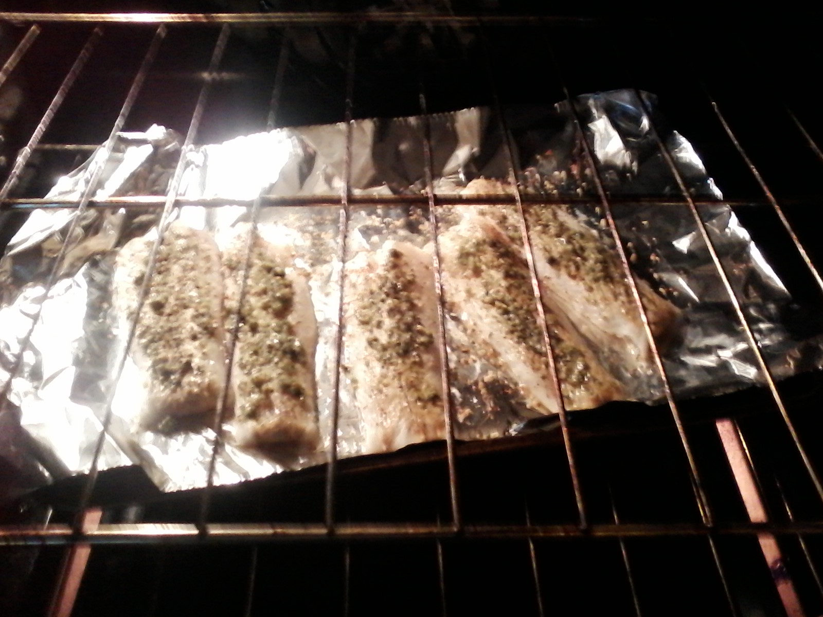 © 2017 Marsha Musselman. All Rights Reserved Baked Pollock with Pesto © 2017 Marsha Musselman. All Rights Reserved Baked Pollock with Pesto