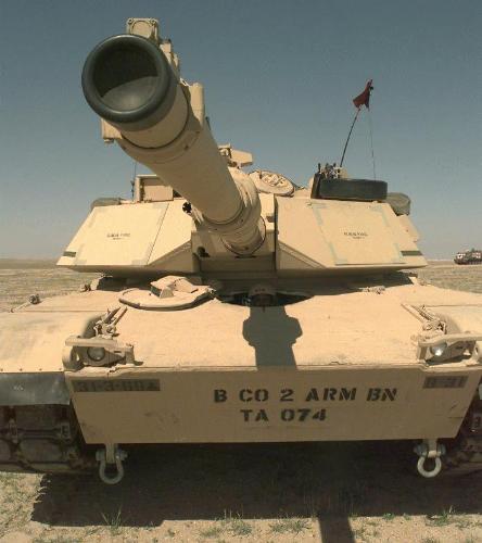 tank - a us army tank in iraq