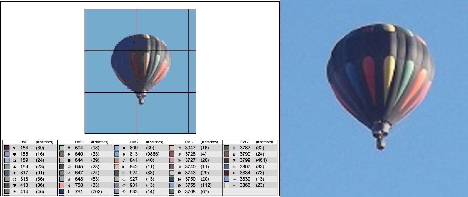 counted cross stitch pattern made from a photo by me counted cross stitch pattern made from a photo by me