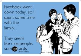 Fictional life on Facebook