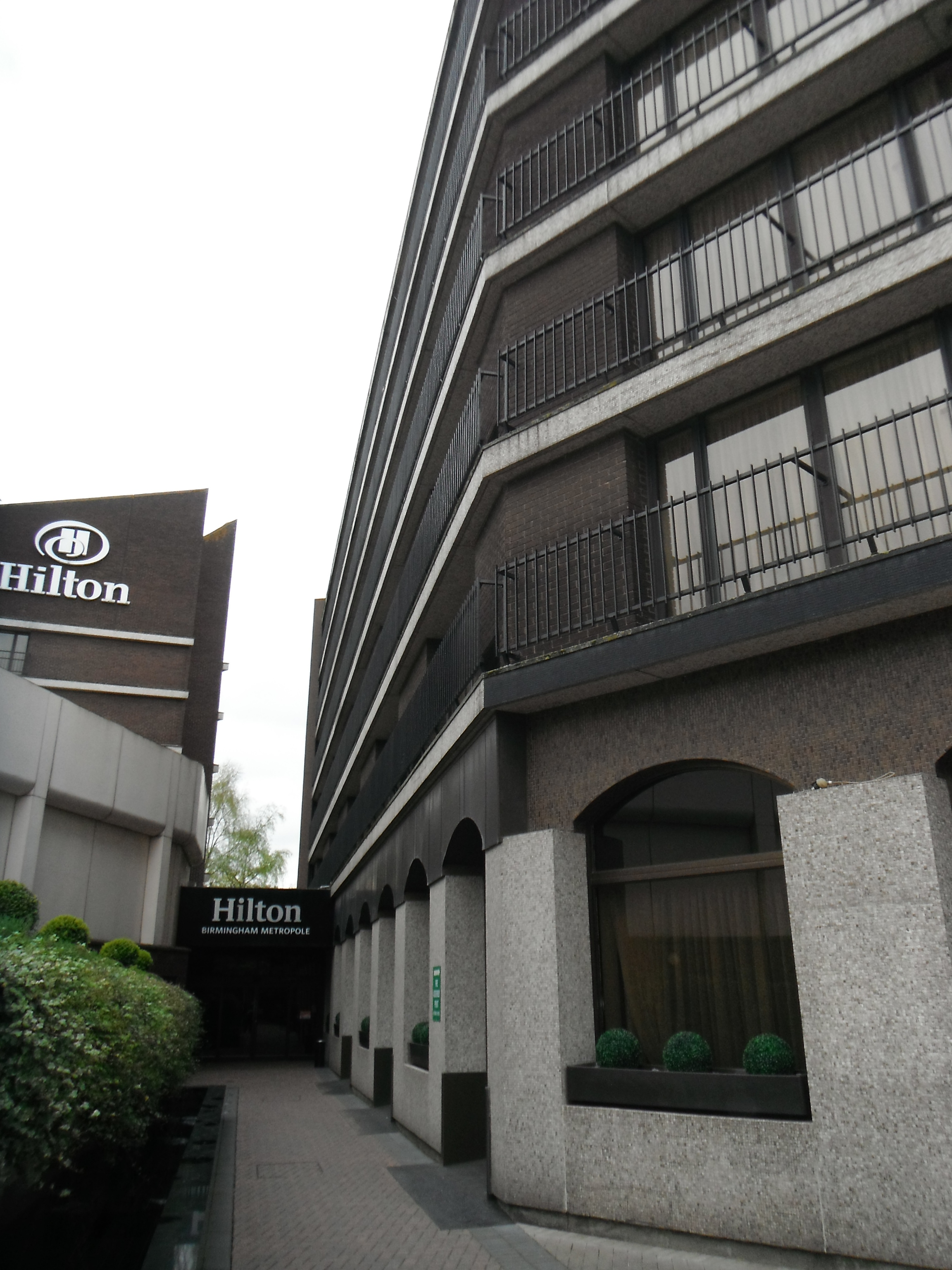 Photo taken by me – The Hilton Metropole Hotel, Birmingham, convention venue. 