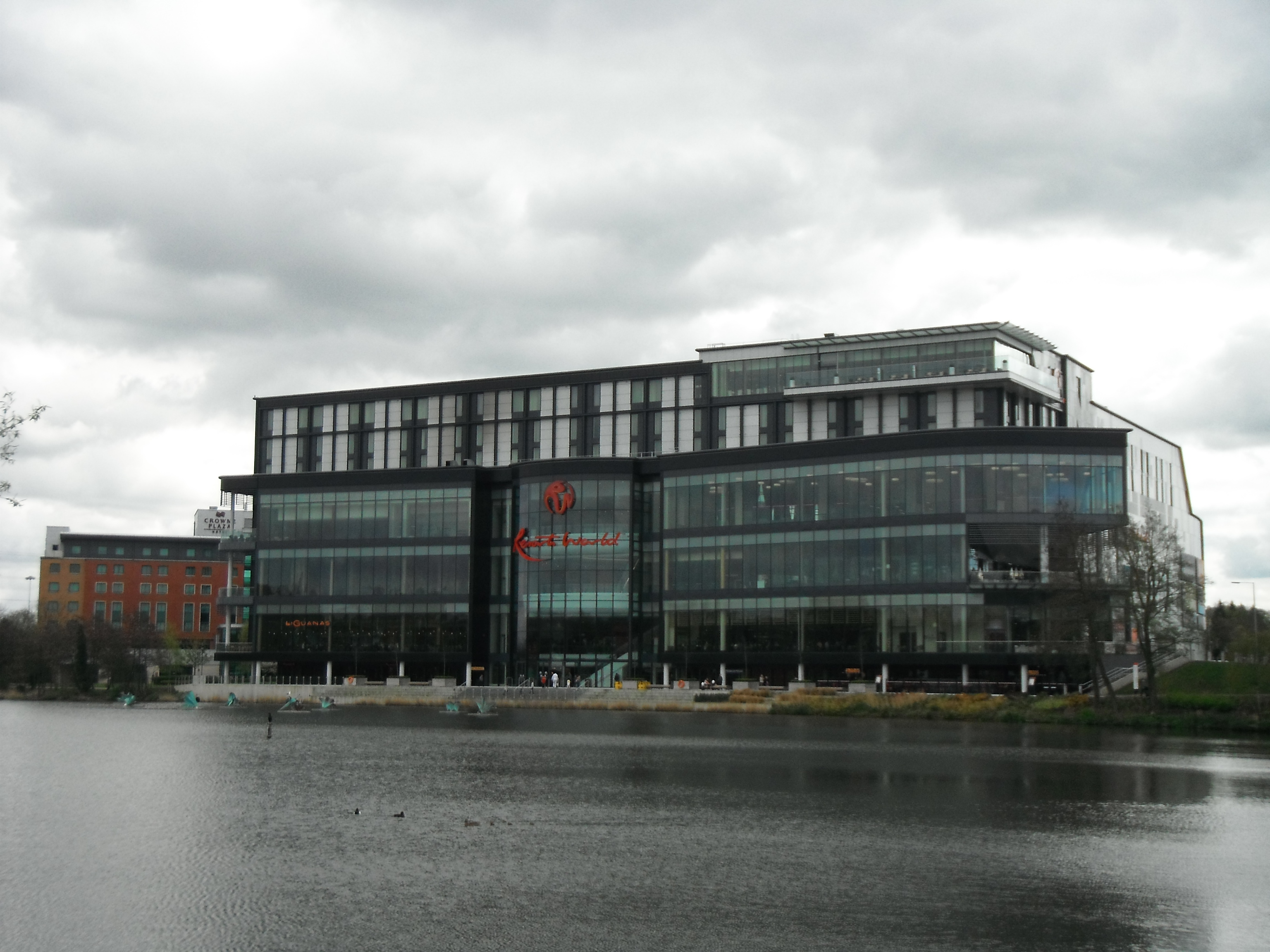 Photo taken by me – The pond behind the Birmingham Metropole Hotel. Photo taken by me – The pond behind the Birmingham Metropole Hotel.