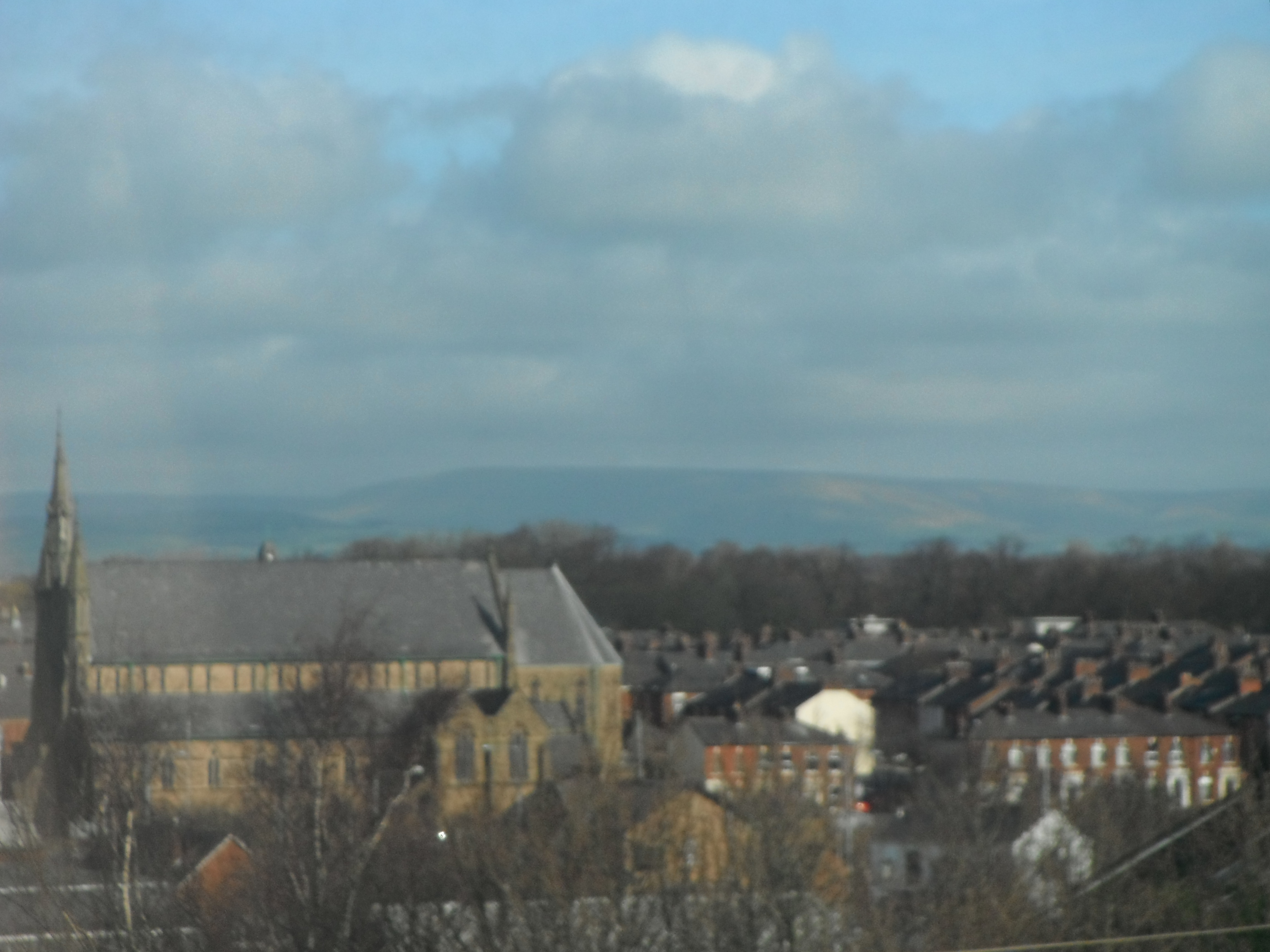 Photo taken by me – the view of Preston from The University Photo taken by me – the view of Preston from The University