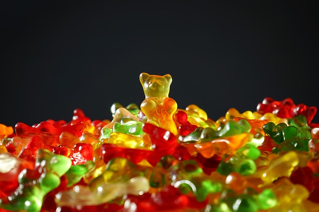 Eye am one happy gummy bear! Eye am one happy gummy bear!