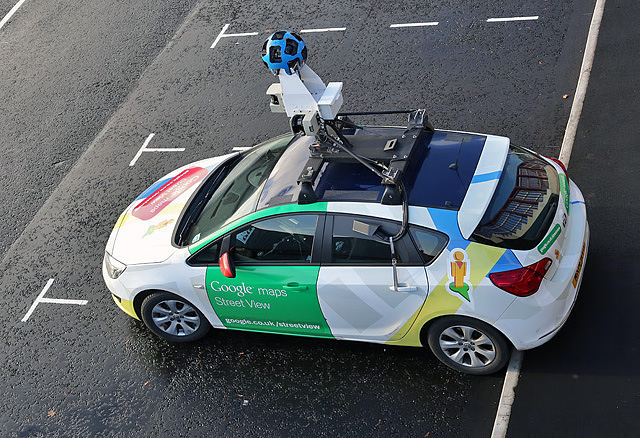 Google Street View car Google Street View car