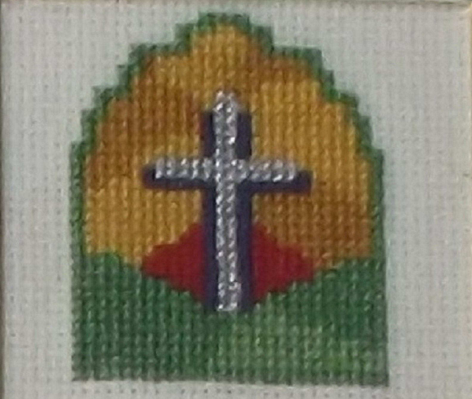 Photo taken by me of a cross stitch I made Photo taken by me of a cross stitch I made