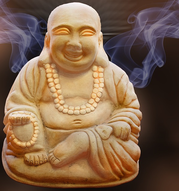Why does the Buddha smile