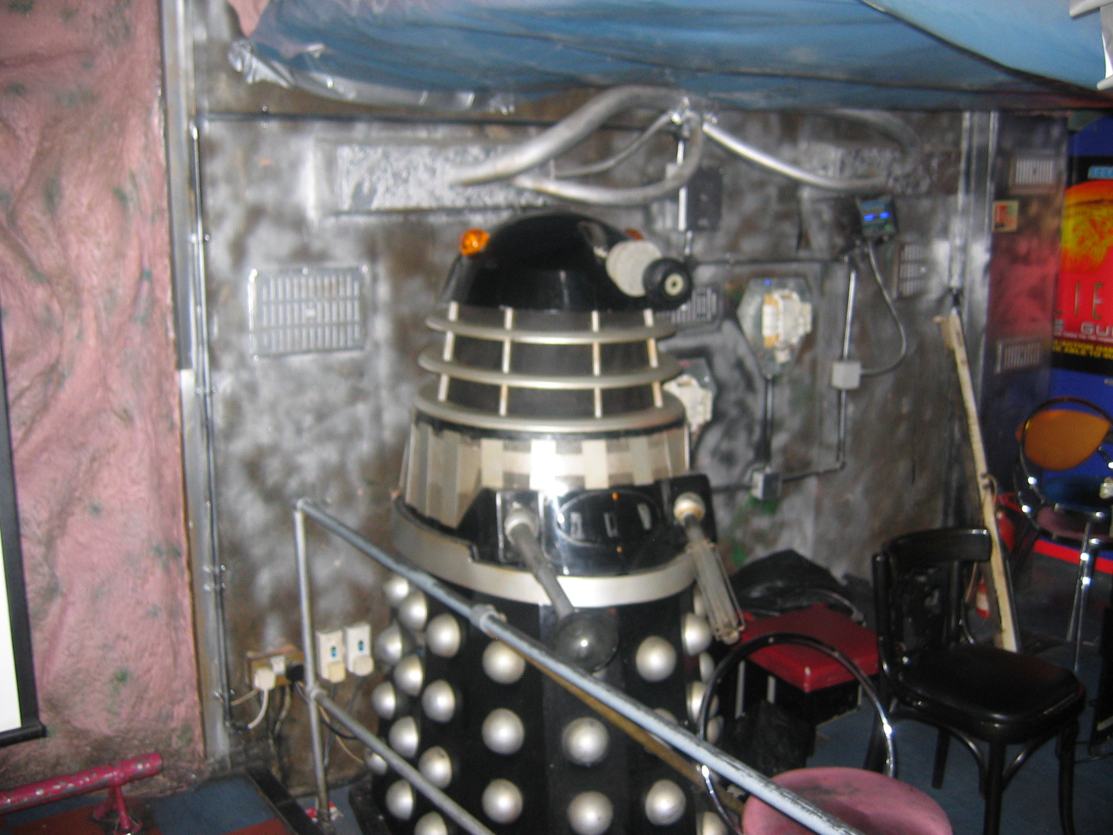 Photo taken by me – Dalek in FAB Café, Manchester  