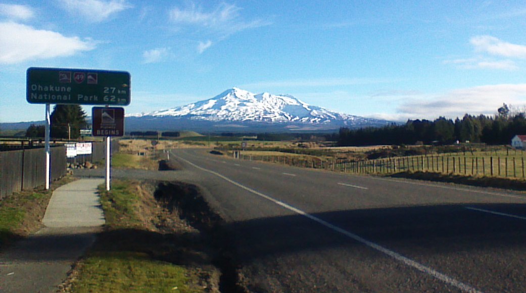 Mt Ruapehu, central NZ, by Val Mills