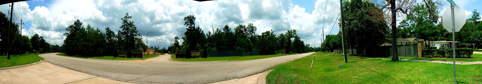 Grand Oaks Road at the Limber Pines intersection - Gus Kilthau Grand Oaks Road at the Limber Pines intersection - Gus Kilthau