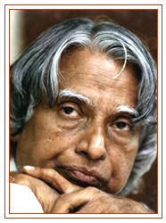 Abdul kalam - India's missile man.The most loved President of the country.