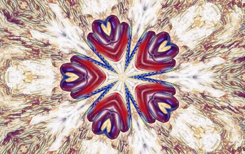 Photo I took of Mom's Presents w Memorial Day watercolor effect and Kaleidoscope x5 Photo I took of Mom's Presents w Memorial Day watercolor effect and Kaleidoscope x5