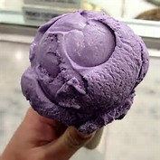 taro flavored ice cream