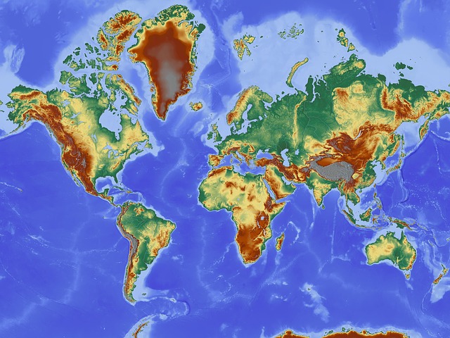 https://pixabay.com/en/map-map-of-the-world-relief-map-221210/