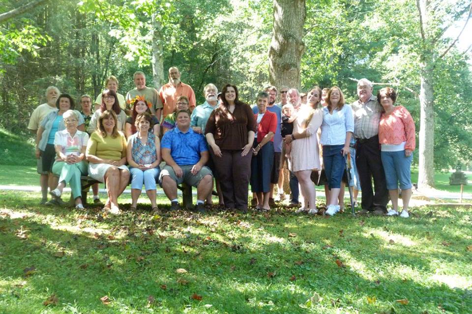 Picture of just part of my giant family at last year's reunion Picture of just part of my giant family at last year's reunion
