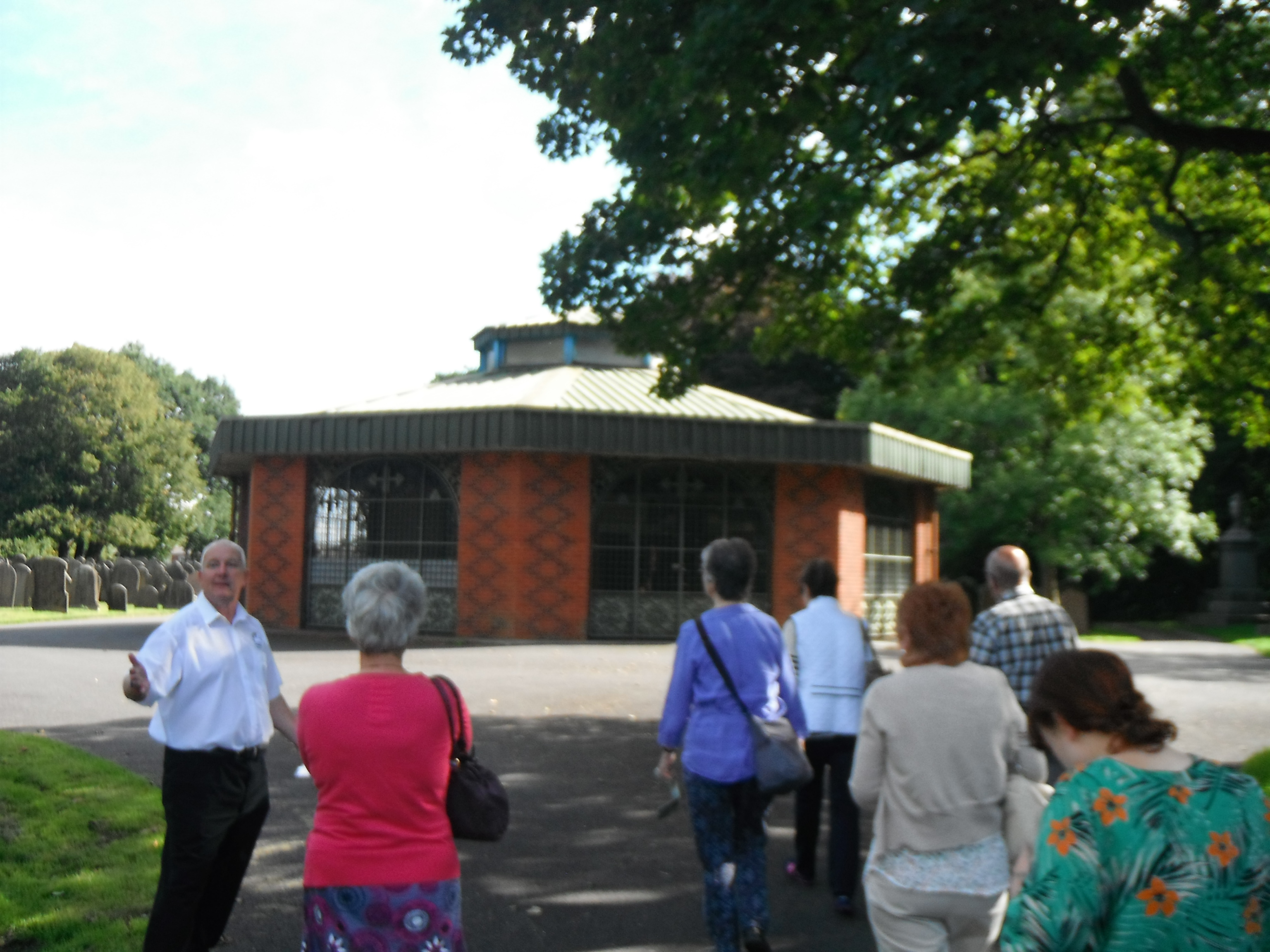 Photo taken by me - A Muslim Prayer House in Preston cemetery Photo taken by me - A Muslim Prayer House in Preston cemetery