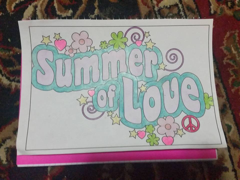 summer, love, coloring, fun, relaxing, 
