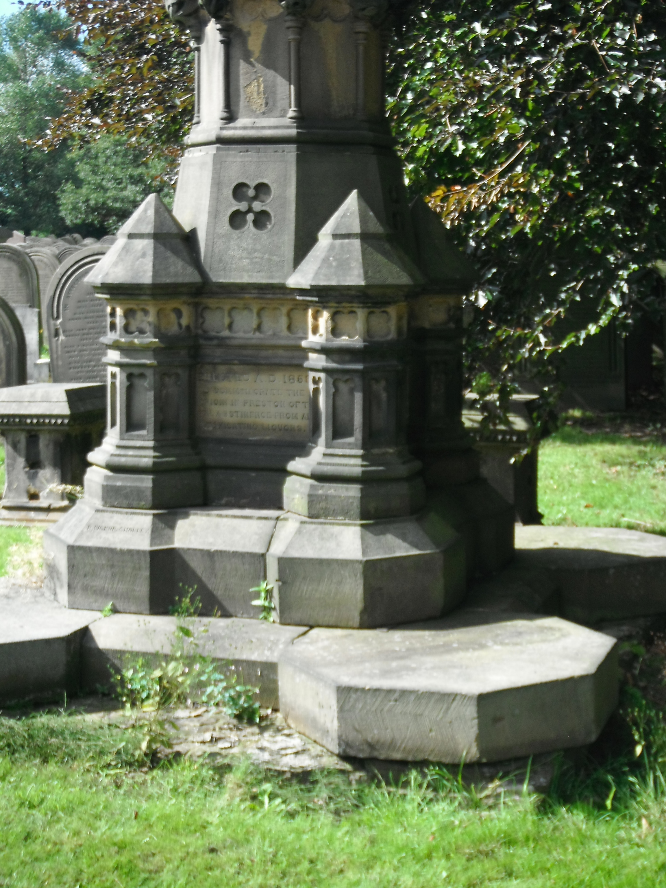 Photo taken by me - grave marker - Preston Cemetery Photo taken by me - grave marker - Preston Cemetery