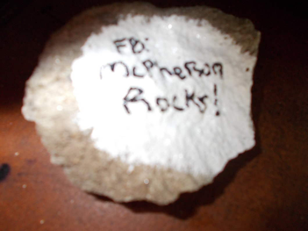 found a rock found a rock