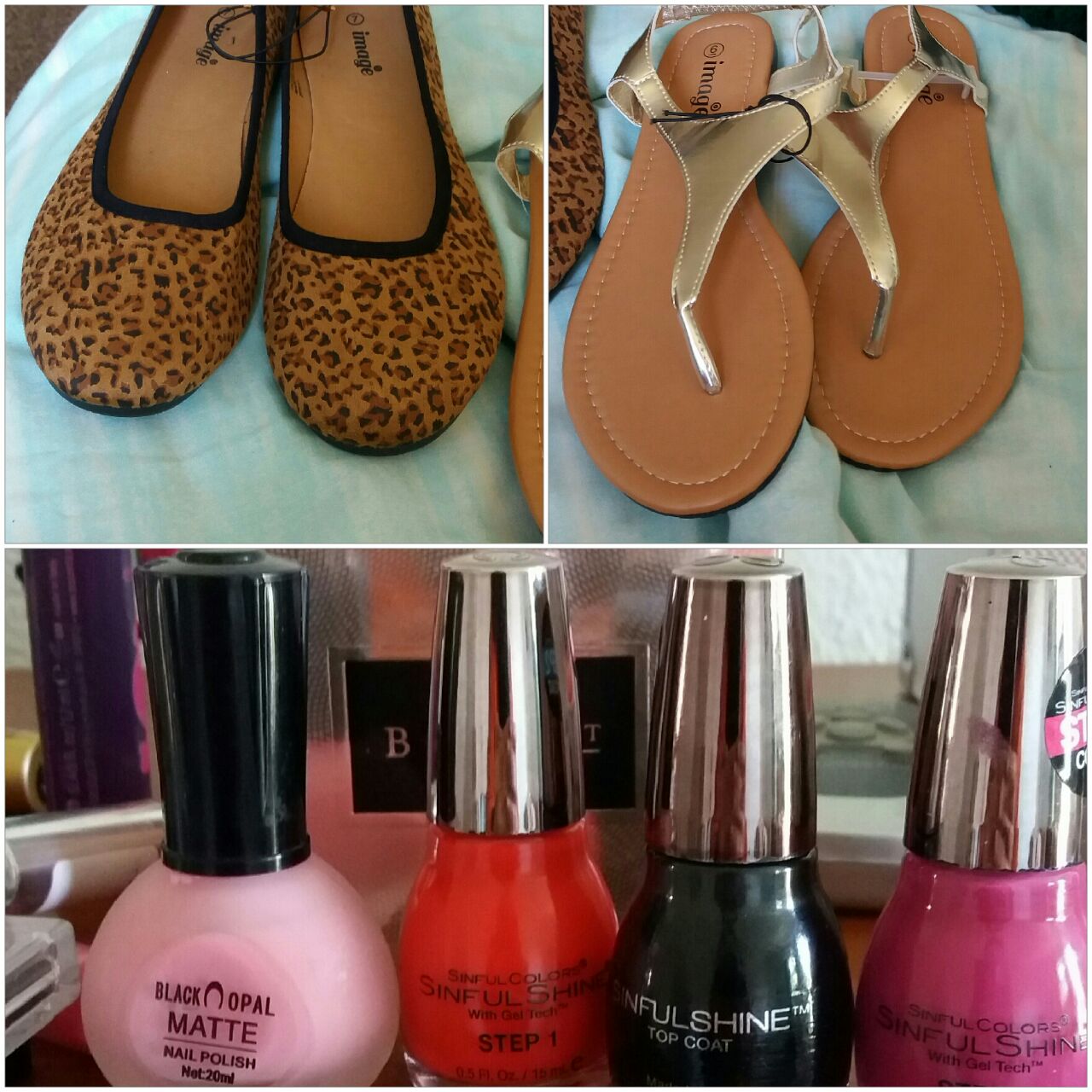 Shoes and nail colour from my retail therapy