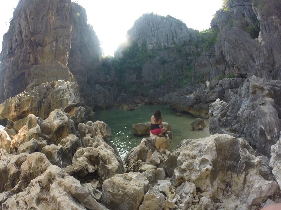 One of my mermaid moments at one of the beautiful islands here in the Philippines.