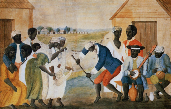 slave dance and music