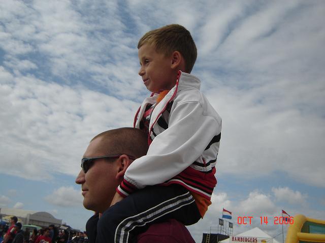 Ben & Bubby - My hubby and son at Miramar