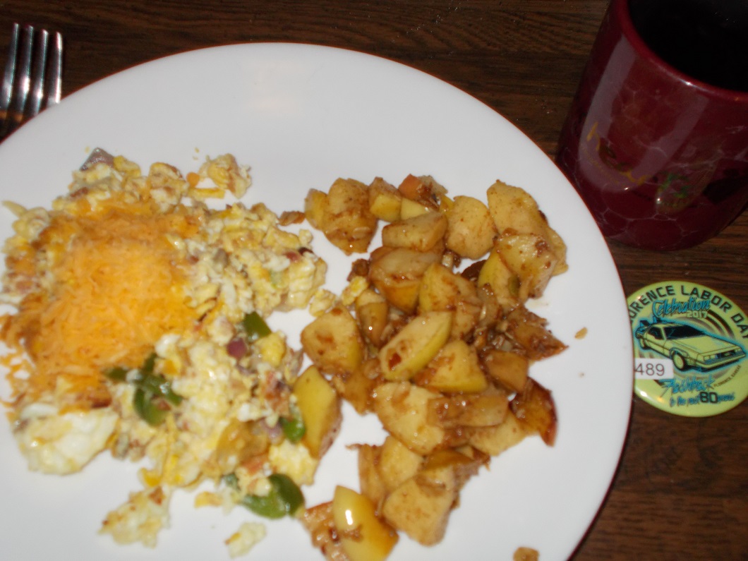 Saturday breakfast of eggs Saturday breakfast of eggs