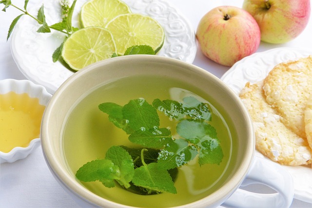 https://pixabay.com/en/tee-teacup-herbs-mint-balm-2665267/
