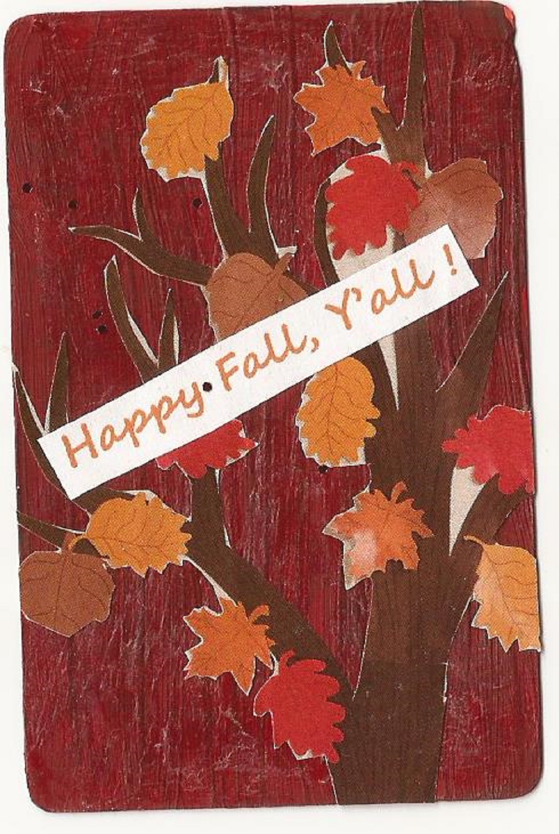 Scan I took of one of the Artist Trading Cards I have created Scan I took of one of the Artist Trading Cards I have created