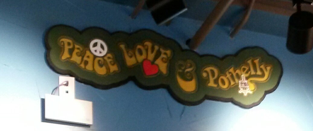 Sign at Potbellys Sign at Potbellys
