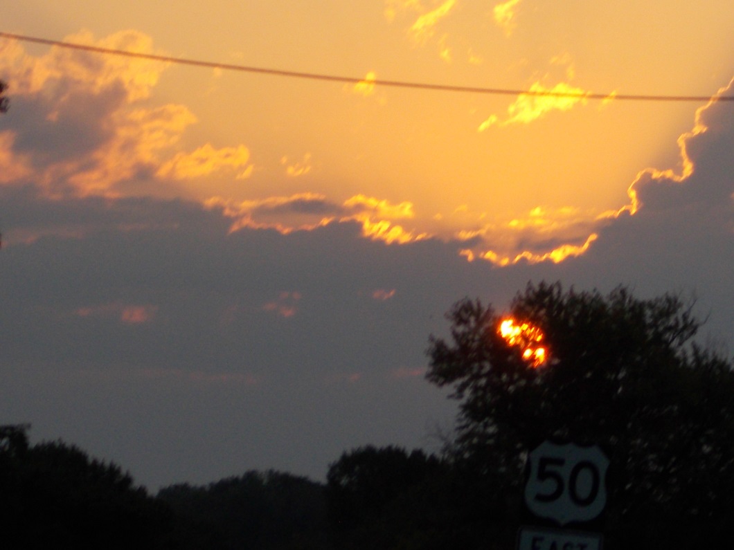 Kansas sunrise in September
