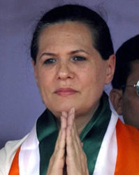 Sonia Gandhi - Born to Stefano and Paola Maino, as Edvige Antonia Albina Maino, in Lusiana, a little village 50 km from Vicenza, Italy, She was the Chairperson of the ruling United Progressive Alliance in the Lok Sabha, until she resigned on the 23rd of March 2006. She was named the third most powerful woman in the world by Forbes magazine in the year.2004. Despite her father's vehement opposition to her marriage to Rajiv, Sonia maintains close links with her family in Italy. Her son, Rahul Gandhi, was elected to Parliament for the Amethi constituency in 2004. Some consider him to be the natural heir to the reins of the party, and he has been tipped to become a Congress leader in the future. Priyanka Gandhi-Vadra has not stood for office, though she has worked as a Congress campaign manager. She, too, attracts media speculation.