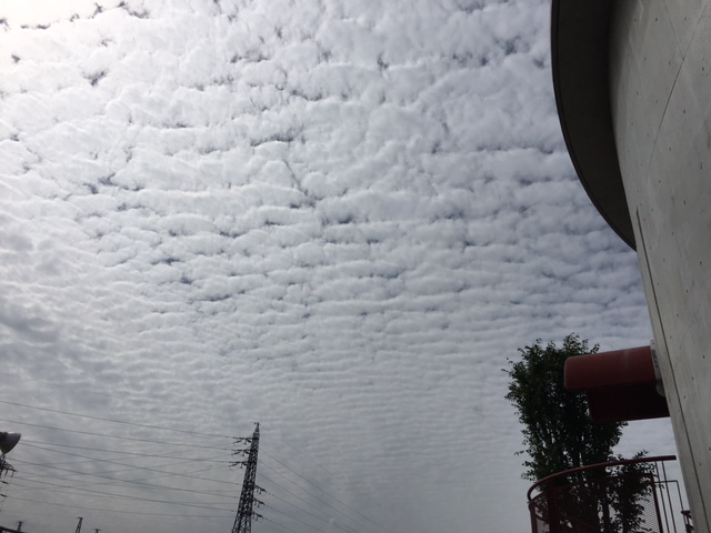 popcorn clouds