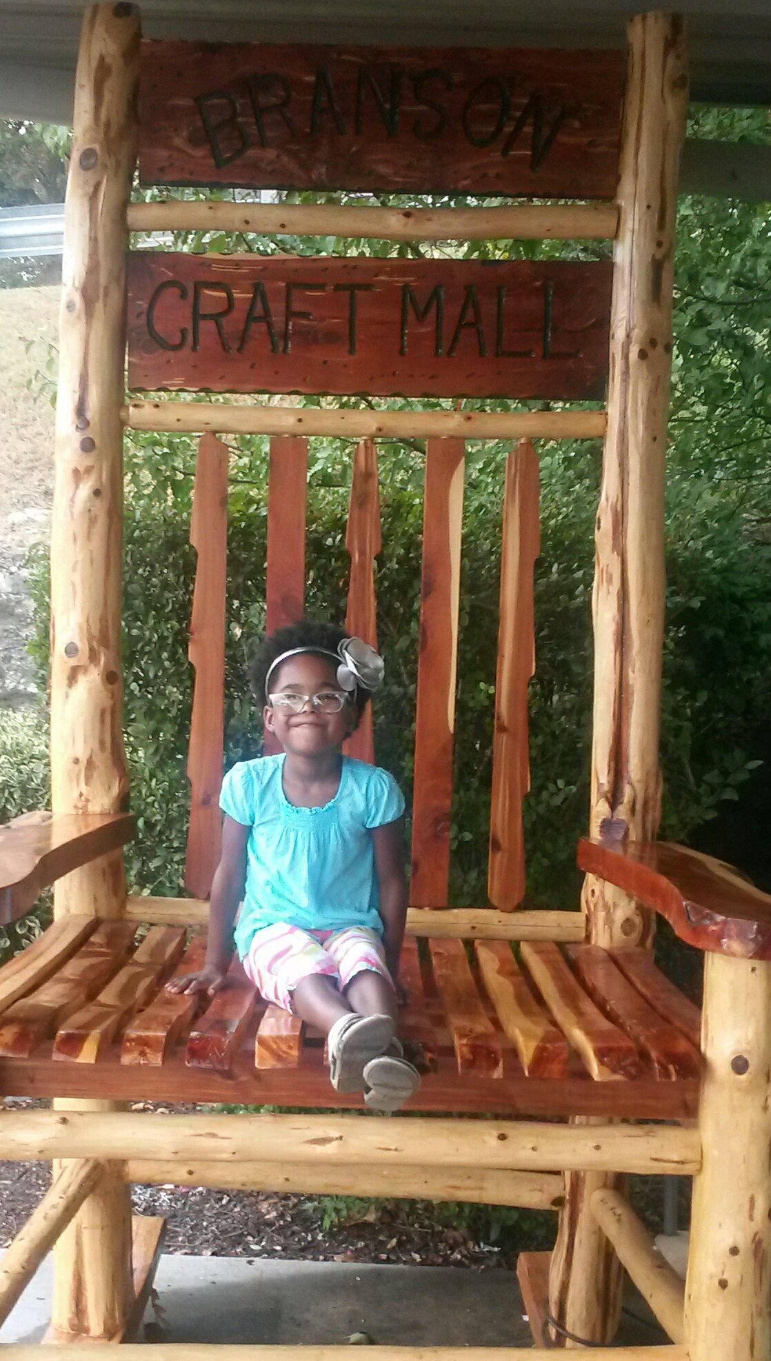It really was a huge rocking chair.