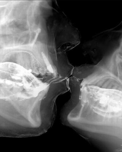 Behind  a kiss - Behind  a kiss
