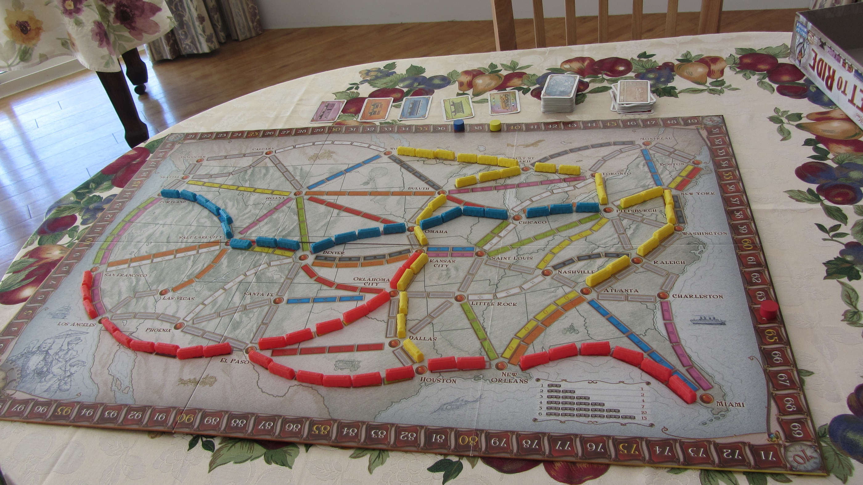 Ticket to Ride board game Ticket to Ride board game