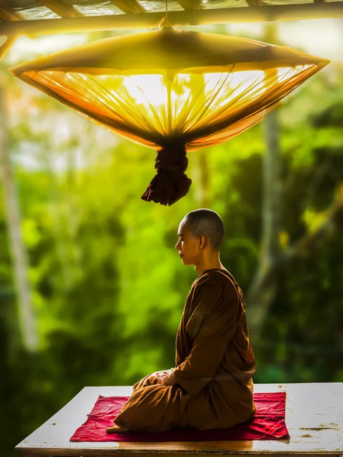 A straight ramrod back can be good to emulate in meditation A straight ramrod back can be good to emulate in meditation