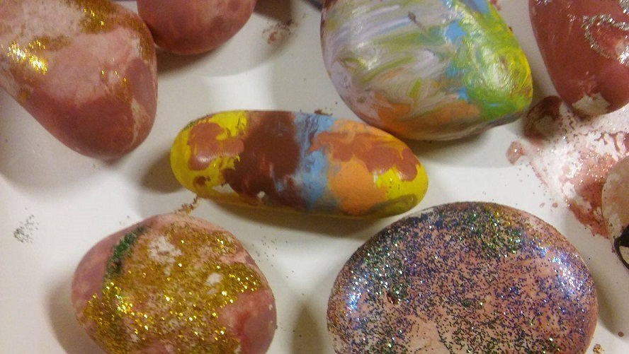 Some kindness rocks painted
