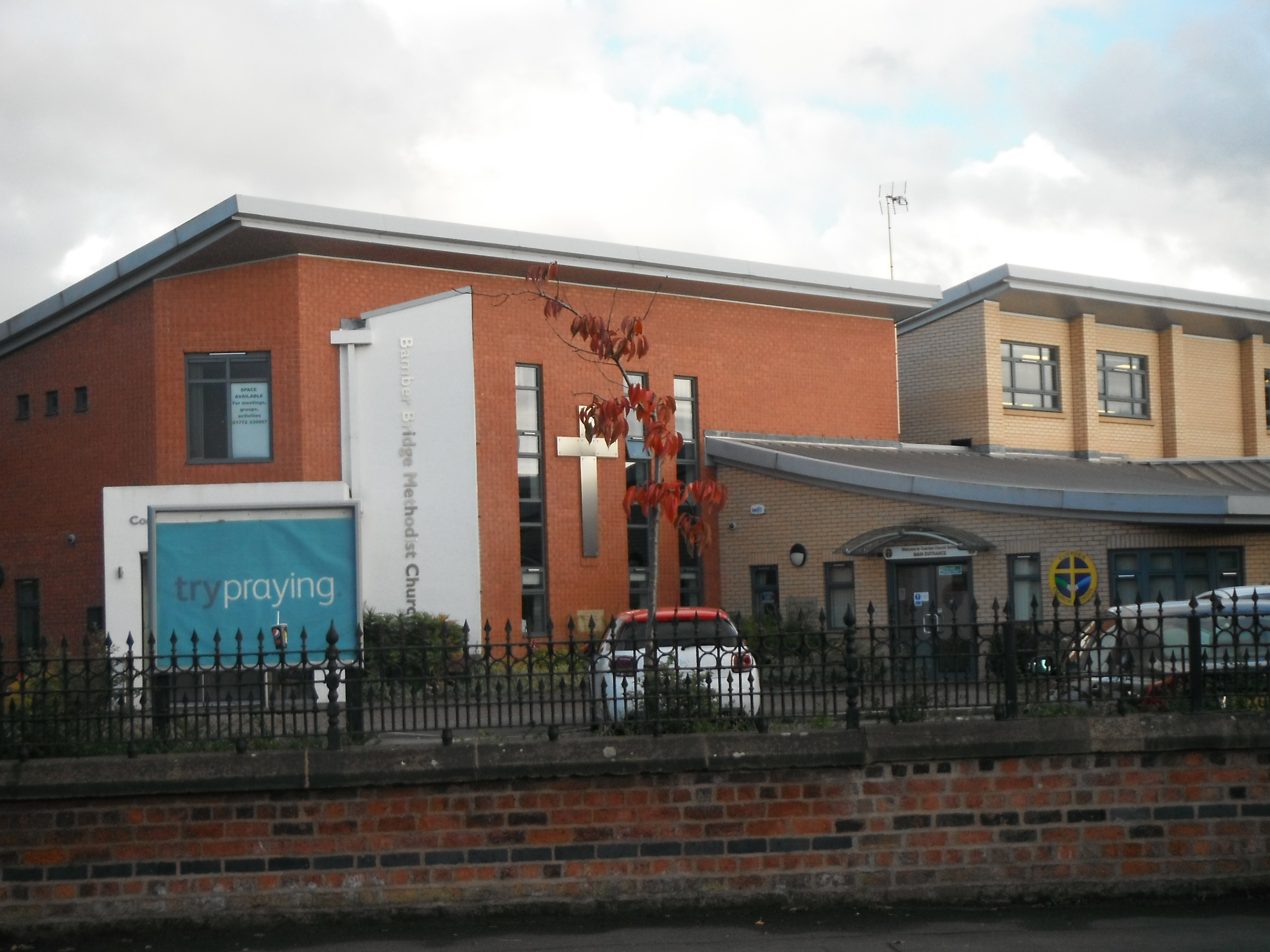Photo taken by me - Bamber Bridge Methodist Church, Preston Photo taken by me - Bamber Bridge Methodist Church, Preston