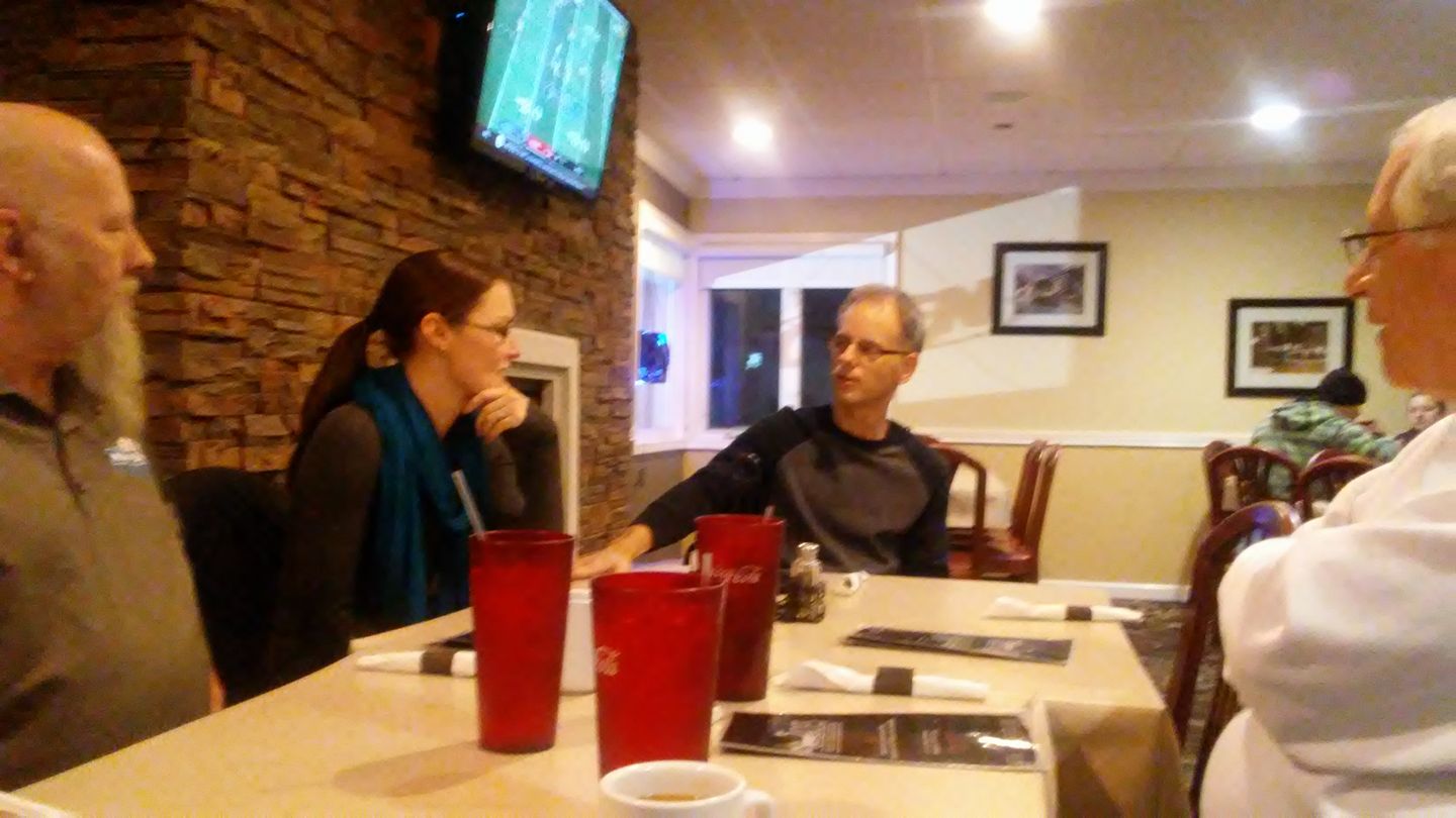 Me, my sister-in-law, Steve, Dad