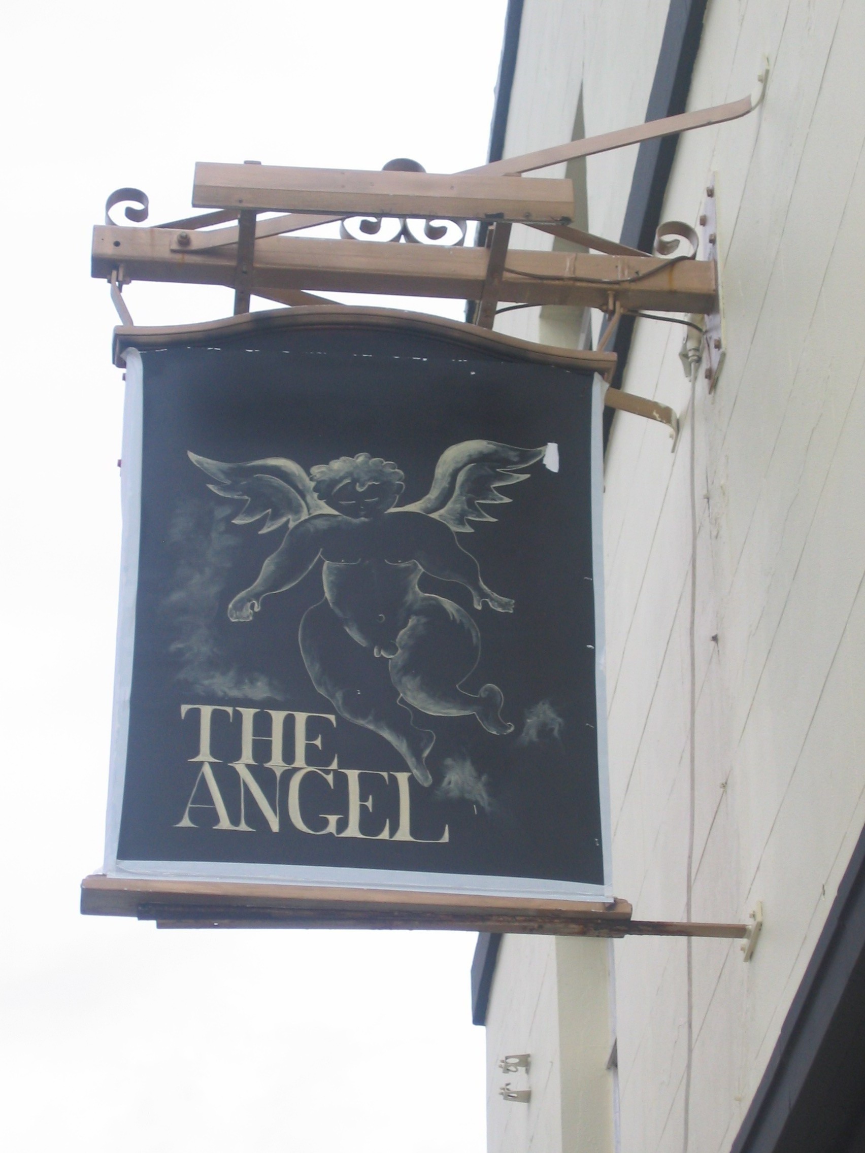 Photo taken by me – The Angel pub sign, Collyhurst, Manchester Photo taken by me – The Angel pub sign, Collyhurst, Manchester