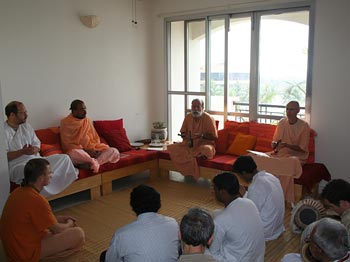 Satsang - Satsang of Hare Krsna devotees in Mulki