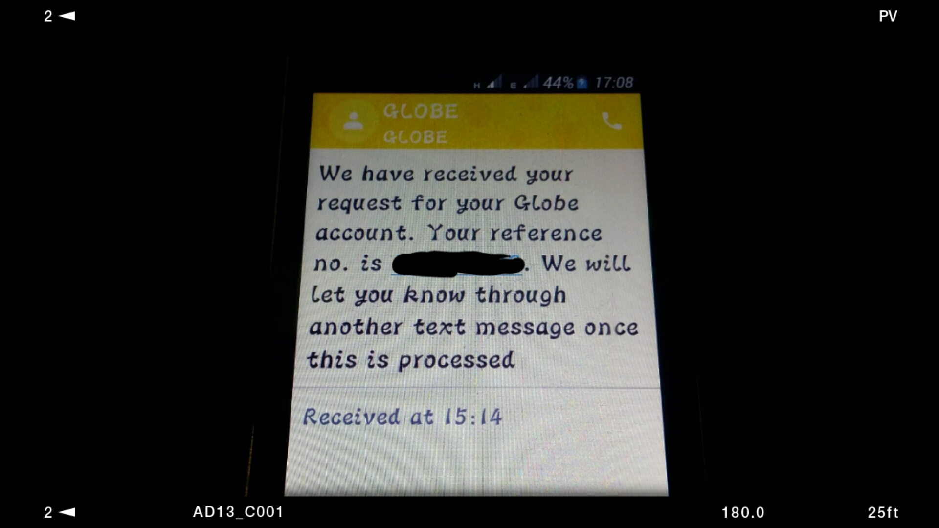 the text the text