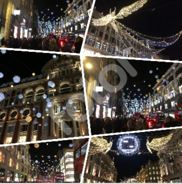 Some of the lights in London