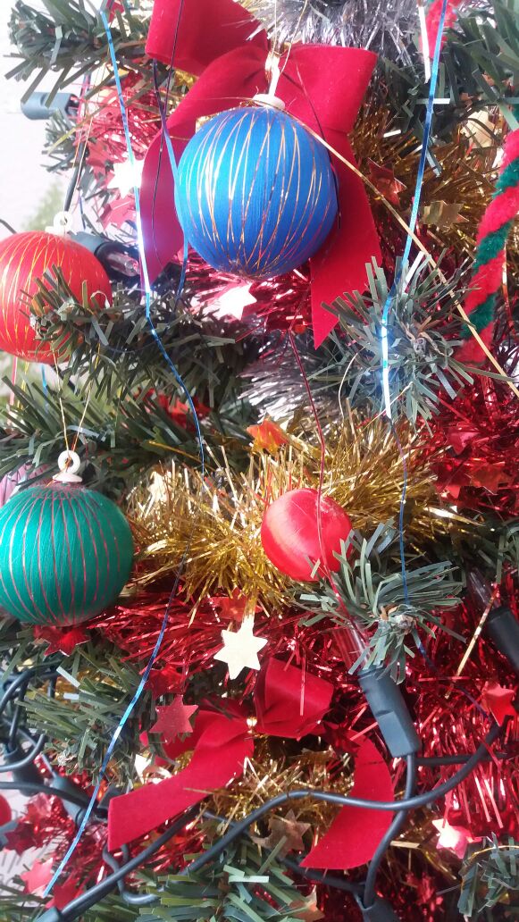 decorations on my Christmas tree